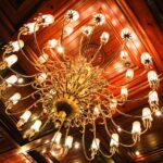 Features of a Murano Art Glass Chandelier