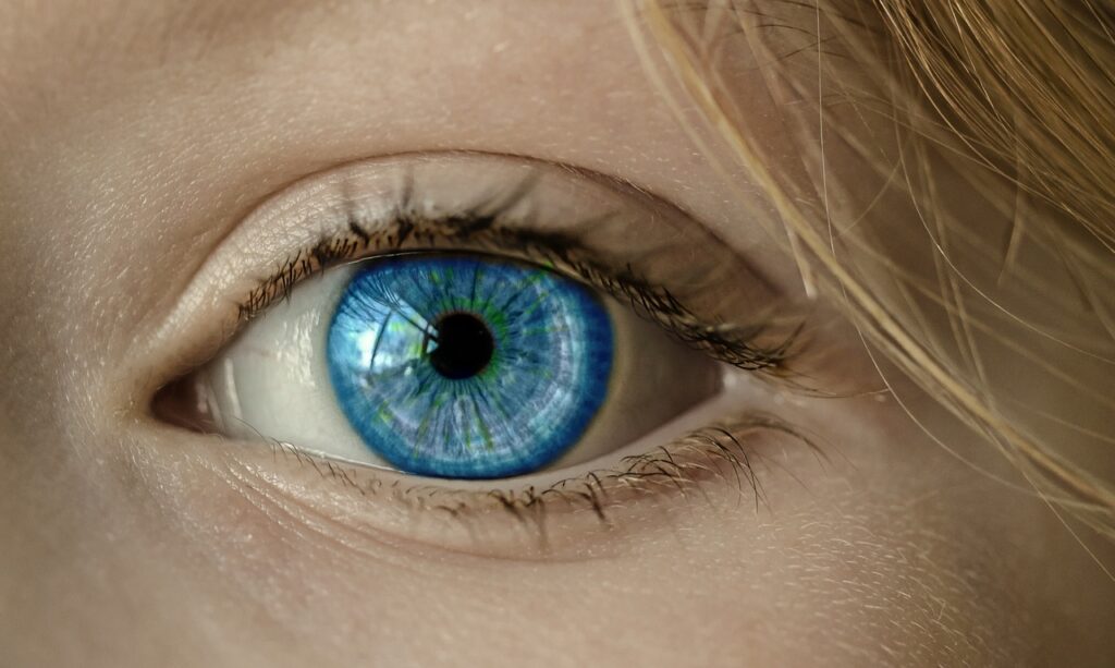 What Are Sclera Contacts Blue?