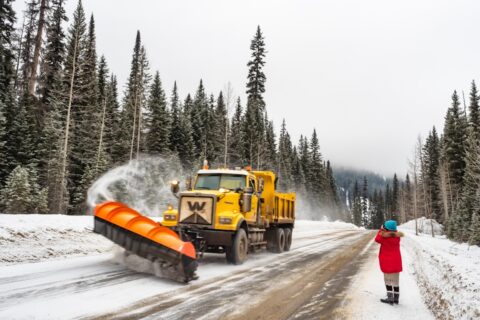 yellow dump truck on focus photography